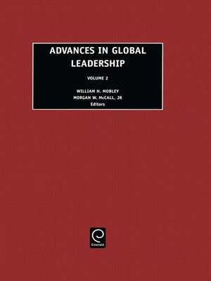 cover image of Advances in Global Leadership, Volume 2
